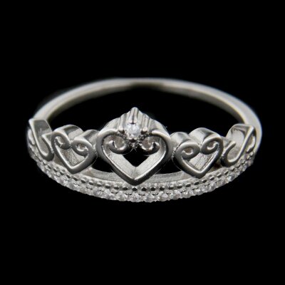 Stříbrný prsten R2514
