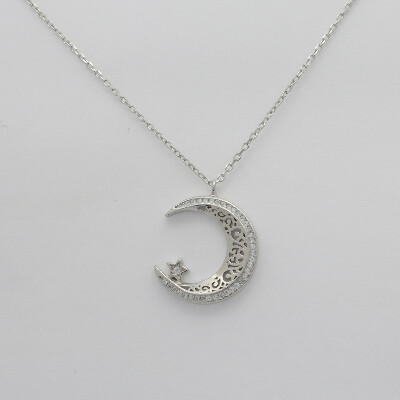 stříbrný náhrdelník B1165