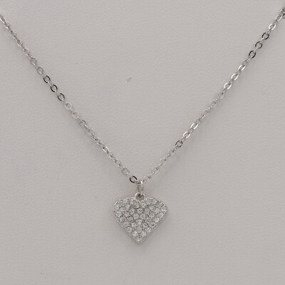 Stříbrný náhrdelník B1213