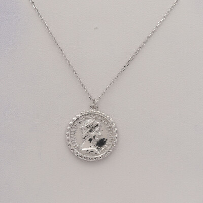 stříbrný náhrdelník B1408
