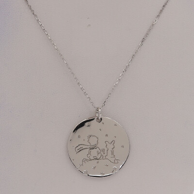 stříbrný náhrdelník B1410