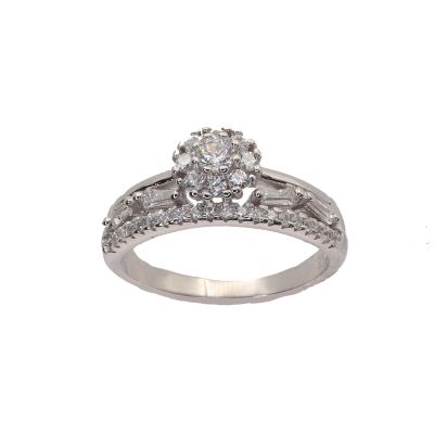 Stříbrný prsten R3179