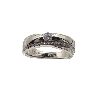 Stříbrný prsten R3223