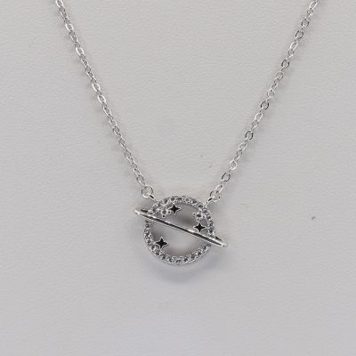 stříbrný náhrdelník B1822
