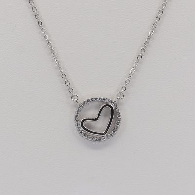 stříbrný náhrdelník B1825