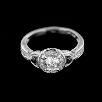 Stříbrný prsten R415