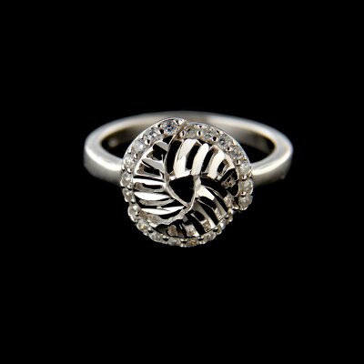 Stříbrný prsten R537