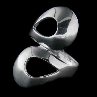 Stříbrný prsten R2058
