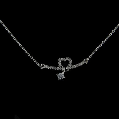 Stříbrný náhrdelník B670