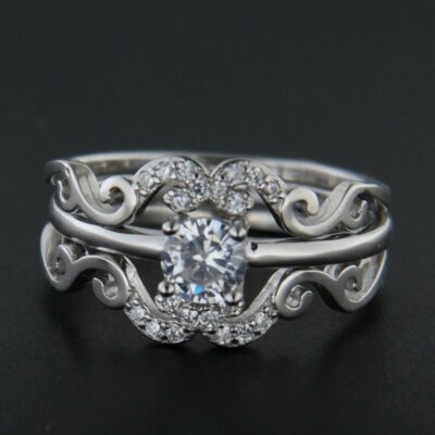 Stříbrný prsten R2239