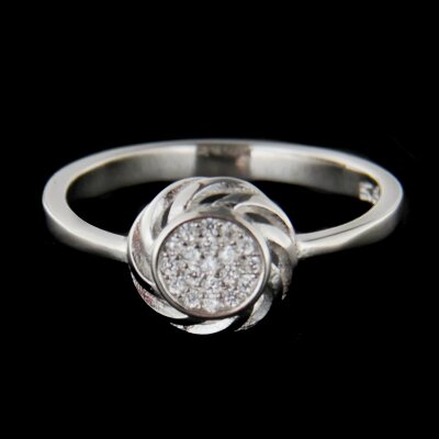 Stříbrný prsten R2516