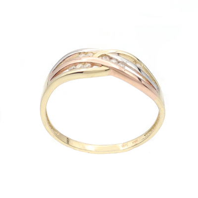Zlatý prsten P18R0105