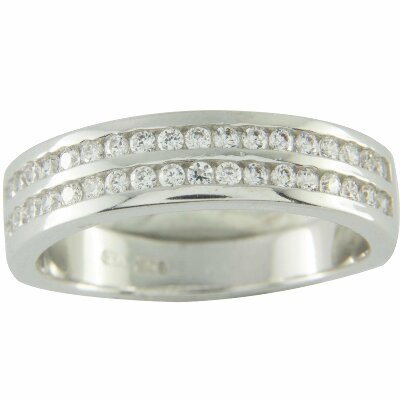 Stříbrný prsten R2589