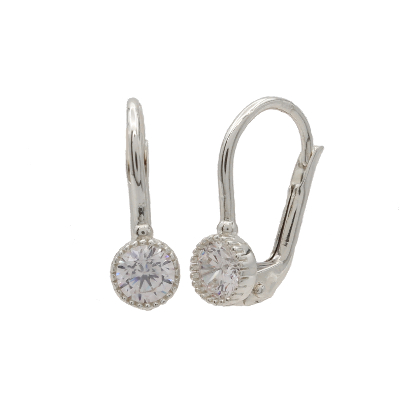 Zlaté náušnice CDL45W