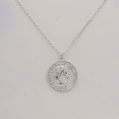 stříbrný náhrdelník B1407