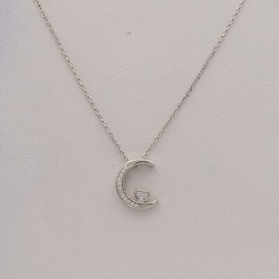 stříbrný náhrdelník B1446