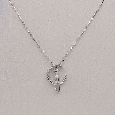 stříbrný náhrdelník B1459