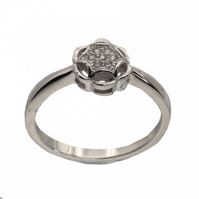 Stříbrný prsten R3040