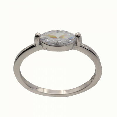 Stříbrný prsten R3047