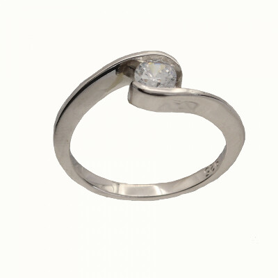 Stříbrný prsten R3048