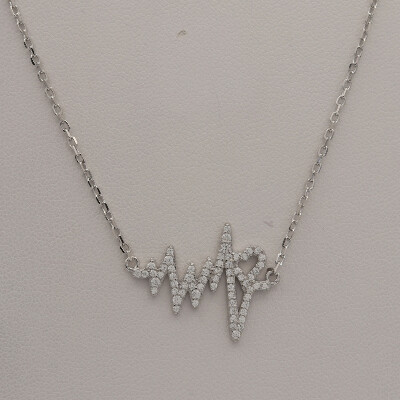 stříbrný náhrdelník B1564