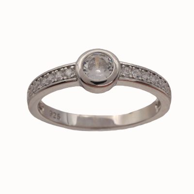 Stříbrný prsten R3111