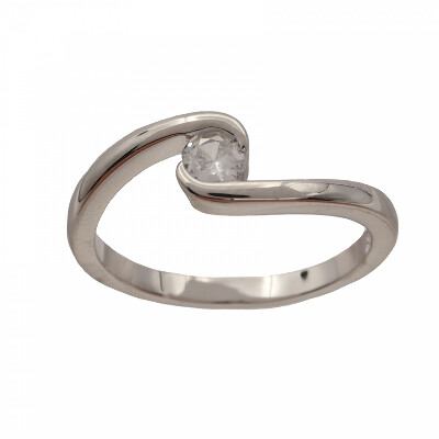Stříbrný prsten R3116