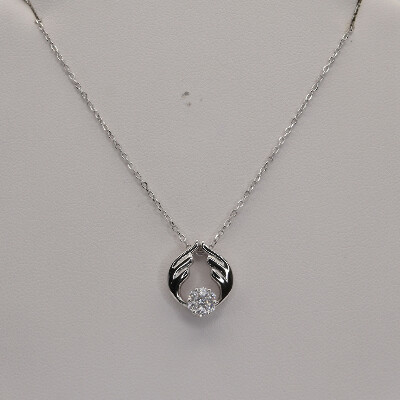 stříbrný náhrdelník B1580
