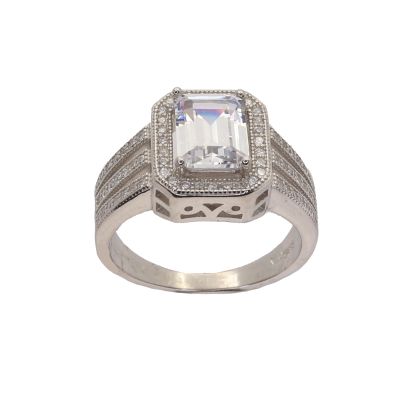 Stříbrný prsten R3145