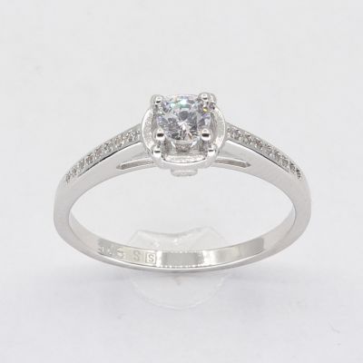Stříbrný prsten R3258
