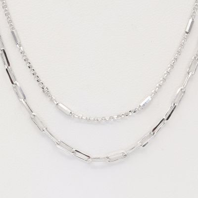 stříbrný náhrdelník B1894