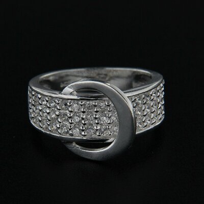 Stříbrný prsten R188