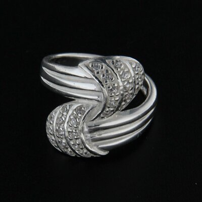 Stříbrný prsten R195