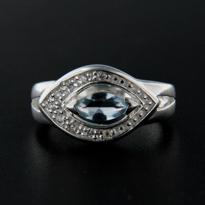 Stříbrný prsten R098