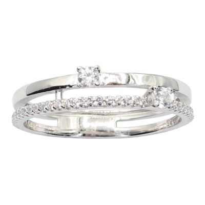 Stříbrný prsten R3309