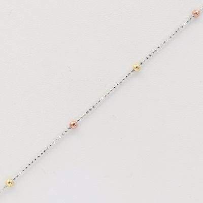 stříbrný náhrdelník B2103