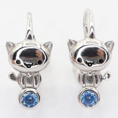 Stříbrné náušnice E4819LB