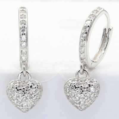 Stříbrné náušnice E4842RH