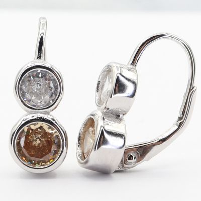 Stříbrné náušnice E4854WP