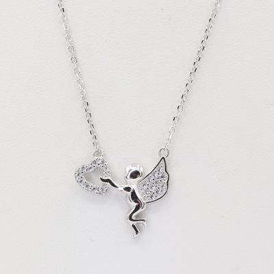 stříbrný náhrdelník B2106