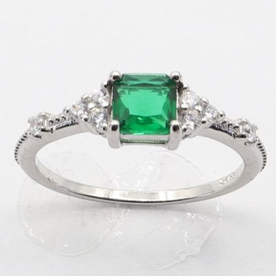 Stříbrný prsten R3338