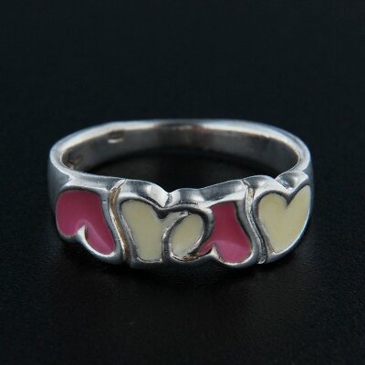 Stříbrný prsten R156