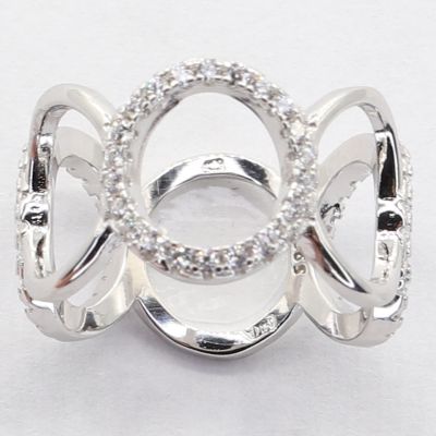 Stříbrný prsten R3884