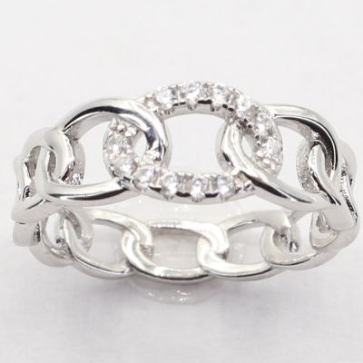 Stříbrný prsten R3889