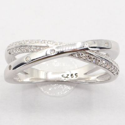 Stříbrný prsten R3899