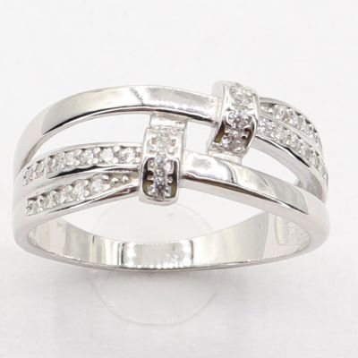 Stříbrný prsten R3901