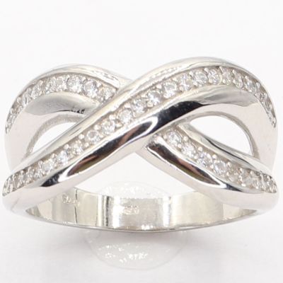 Stříbrný prsten R3903