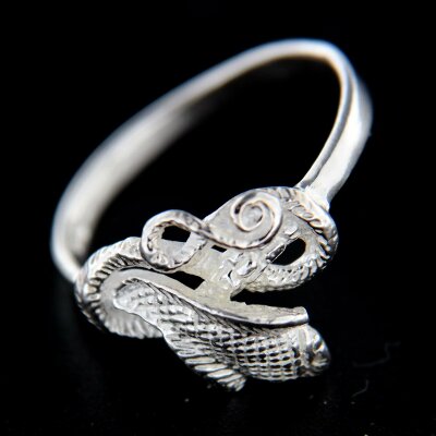Stříbrný prsten R248