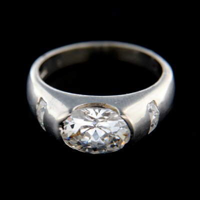 Stříbrný prsten R336