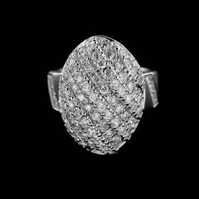 Stříbrný prsten R373